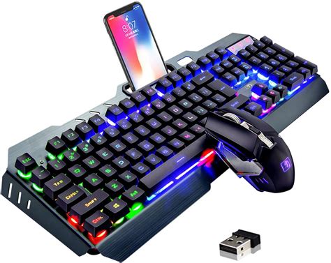 KLIM Chroma Gaming Keyboard Wired USB - New 2023 - Durable Ergonomic  Waterproof Silent Keyboard - 2 ms Response Time - Backlit Keyboard for PC  Mac PS4 PS5 Keyboard - Black 