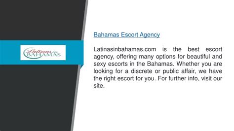 Bahamas escort agency Hence, whenever you happen to be in Bahamas, don’t miss an opportunity to pay a visit to Shemale Escort Bahamas and experience what it feels like to be pleasured by high-class sluts