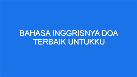 Bahasa inggrisnya introspeksi diri  5