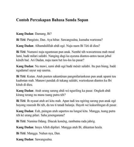 Bahasa sunda halus  6 Situs Translate Bahasa Sunda ke Indonesia, Halus Kasar Lengkap – Salah satu bahasa daerah yang wajib kita jaga dan lestarikan adalah bahasa sunda, khususnya bagi kamu yang merupakan keturunan dari suku sunda