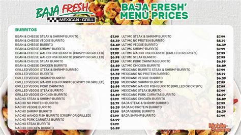 Baja fresh excalibur  Aliso Viejo, CA