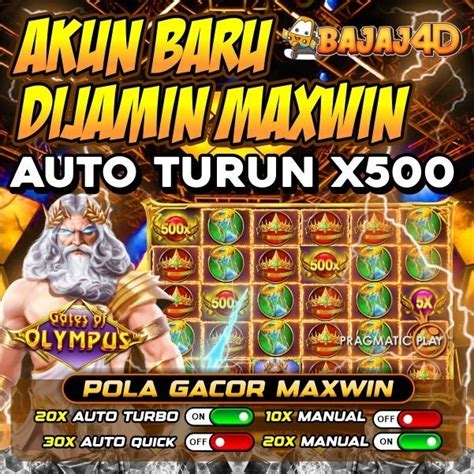 Bajaj4d user area  Dapatkan langsung hadiahnya dan klaim semua promo bonus yang sudah disiapkan, dan pastinya auto maxwin 100% hanya menggunakan deposit secuil sahaja