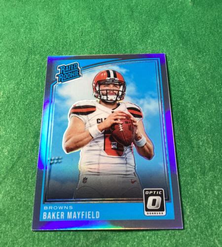 2024 Baker Mayfield Panini Donruss Optic My House! Prizm Holo …