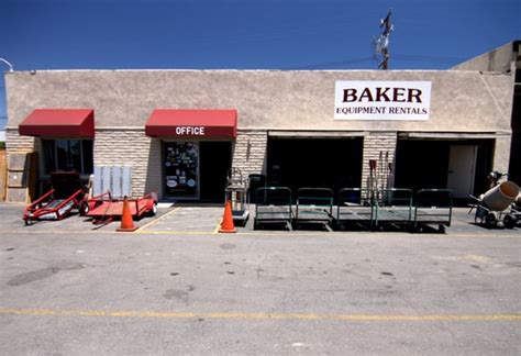 Baker equipment rentals costa mesa  Monday-Saturday