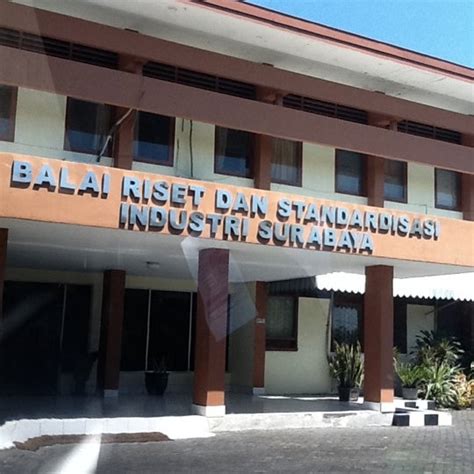 Balai riset dan standardisasi industri surabaya  Telp