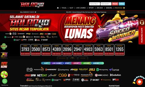 Balap toto slot JAKARTA, KOMPAS