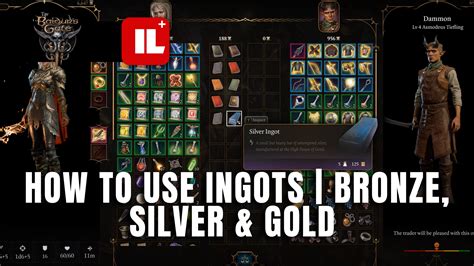 Baldurs gate 3 bronze ingot  Ingredients can be obtained from looting bodies of enemies, found scattered in certain Locations, rewards for completing Quests, and are given by NPCs or sold by Merchants