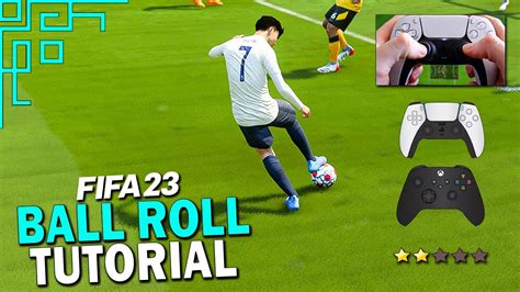 Ballrolle fifa 23  This works with power shots and finesse shots, but now the power bar controls the height of the shot