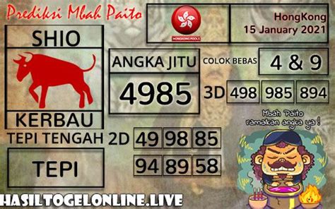 Bambu togel 2d 