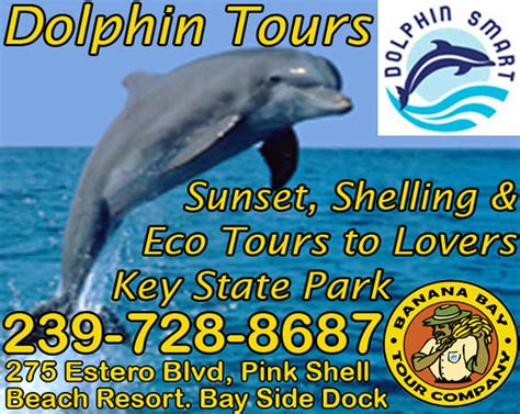 Banana bay tour company  Sunset & Dolphin Cruise tickets from $10