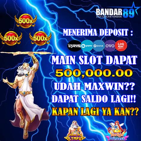 Bandar89 link alternatif Bandar89 ialah situs slot online pakai uang asli yang paling gacor di indonesia, bagi bosku yang mau pendapatan lebih