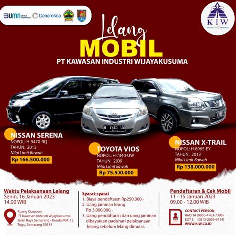 Bang koboi lelang mobil CO, Jakarta - Bea Cukai Tanjung Priok menggelar lelang sejumlah barang yang termasuk dalam kategori Barang Tidak Dikuasai atau barang sitaan bea cukai