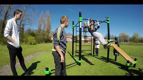 Barmania pro park Groningen calisthenics park in the Netherlands