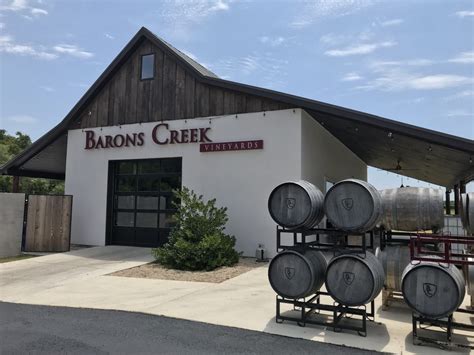 Barons creek vineyards prices Texas Wine Country is home to over 100 wineries and vineyards
