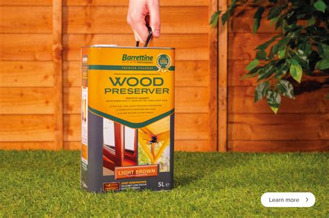 Barrettine wood preserver review Pros Water repellent Versatile & durable UV protection Good coverage Anti-fungal Cons Requires a preserver base coat Messy application No colour options About
