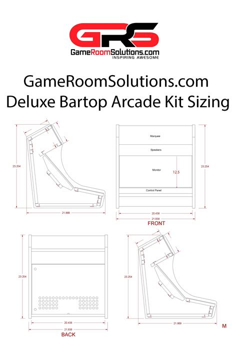 Bartop arcade plans pdf  The Geek Pub Arcade Cabinet Plans come in a wide variety of options and we regularly add new design features and options