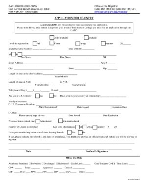 Baruch worksheet appointment C