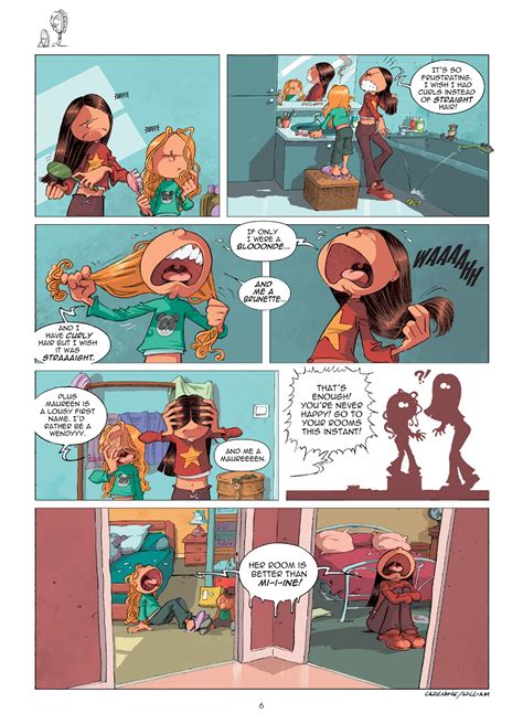 Bashka and the four sisters comic 