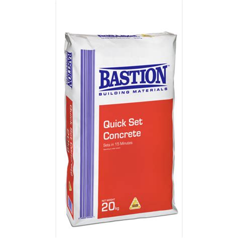 Bastion quick set concrete instructions  Rapid Set Concrete Mix is a very rapid hardening concrete