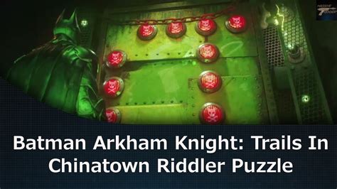 Batman arkham knight riddler chinatown  Toys Leslie Thompkins