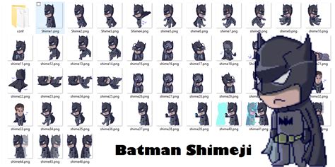 Batman shimeji  randomly create add either Shimeji or Batman