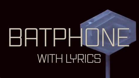 Batphone lyrics  Featured peformers: Alex Turner (vocals, producer, engineer, artwork), James Ford (producer, engineer, mixer), Loren Humphrey (engineer), Matthew