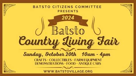 Batsto country living fair  10am-4pm