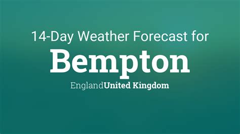 Bbc weather bempton  1 - 7 days