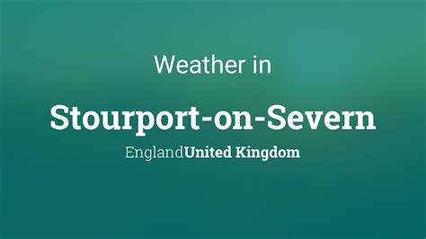 Bbc weather stourport on severn  Outlook for Wednesday to Friday