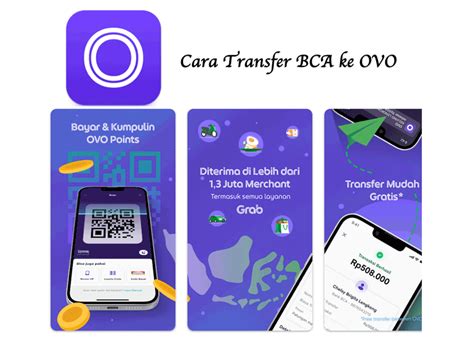 Bca transfer ke ovo  Masukkan nomor rekening tujuan dan nominal transfer