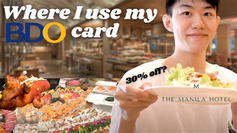 Bdo novotel promo This credit card promo of BDO may not be used together with the Senior Citizen or PWD discount