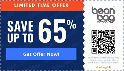 Bean bag bazaar voucher code  Coupon Code:*