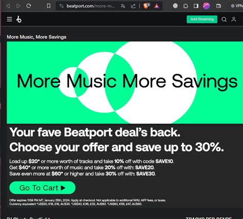 Beatport promo codes  Exp:Nov 2, 2023