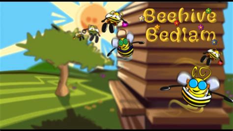 Beehive bedlam  You'll receive tasks from different members of the hotel staff and must race your opponent to the finishing point