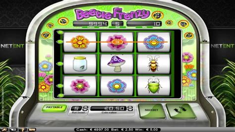 Beetle frenzy game Spielen Sie das Beetle Frenzy Slot von Netent mit 9-Rollen! Das ist ein interessantes Spiel mit neuen Funktionen und einem schönen Design