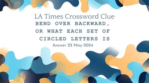 Bend to circumstances crossword clue  Click the answer to find similar crossword clues