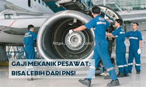 Berapa gaji mekanik pesawat 000