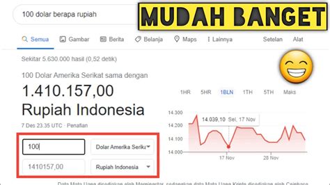 Berapa rupiah 5000 dolar 00 lagi dari yang sebenarnya hari ini