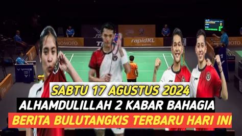 Berita bulutangkis terbaru  halaman 1Informasi berita terbaru seputar tenis dan bulutangkis seperti profil pemain, hasil pertandingan, info turnamen dan lainnya