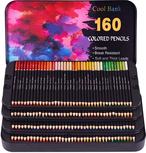 Oil Pastel Pencils for Artists 48 ct - Oil Based Colored Pencils