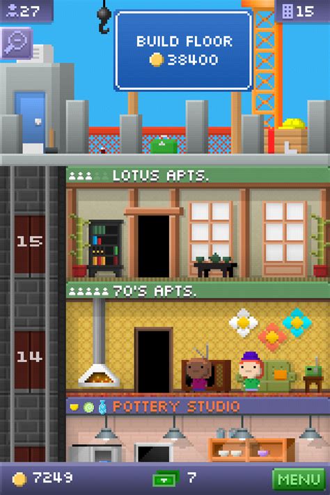 Best floors tiny tower  As a player builds more floors, more Bitizens can live and work in the tower