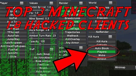 Best hacked client minecraft  Before we start, you need to make sure that you understand the power behind these utilities