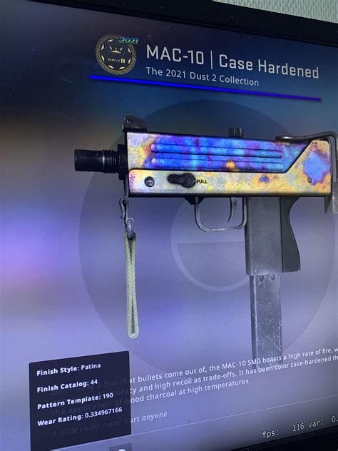 Best mac 10 case hardened pattern  We would like to start our detailed review
