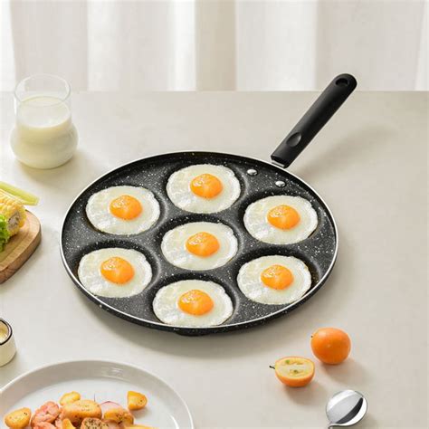 Flamekiss 3 Cup Non Stick Ceramic Egg Pan by Amore Kitchenware
