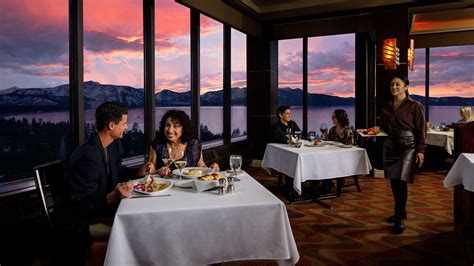 Best steakhouse south lake tahoe  The restaurant has a great view of the lake, mountains and the forest and the interior is cozy, but can be dark