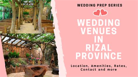 Best wedding venues in rizal  Contact Information