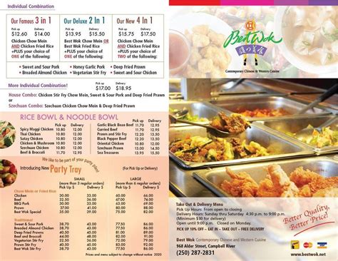 Best wok campbell river menu  Share