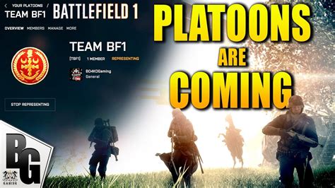 Bf1 platoons  Hope this helps! Don't forget to leave a like and Subscribe! This is a short video of how to join a platoon in bf1!