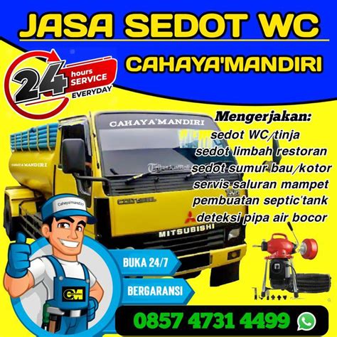 Biaya sedot wc bekasi Sedot WC Jakarta Barat adalah perusahaan yang bergerak di bidang jasa pelayanan sedot wc, limbah, lemak STP, lumpur, pelancaran saluran mampet dan pembuatan septictank serta ditangani oleh para pekerja profesional dan berpengalaman ahli mengatasi masalah saluran dan Wc penuh menggunakan mobil tanki yang dilengkapi mesin blower /