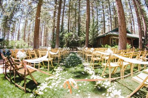 Big bear wedding venues Host your event at Grey Squirrel Resort in Big Bear Lake, California with Weddings from $4,600 to $5,600 / Wedding
